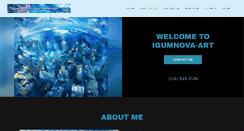 Desktop Screenshot of igumnova-art.com